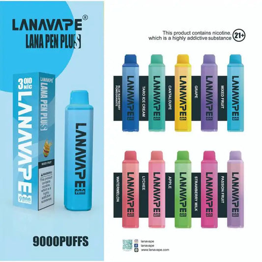 10pcs-LANA-PEN-PLUS-9000-DISPOSABLE-BUNDLE-SINGAPORE-VAPESGGROUP