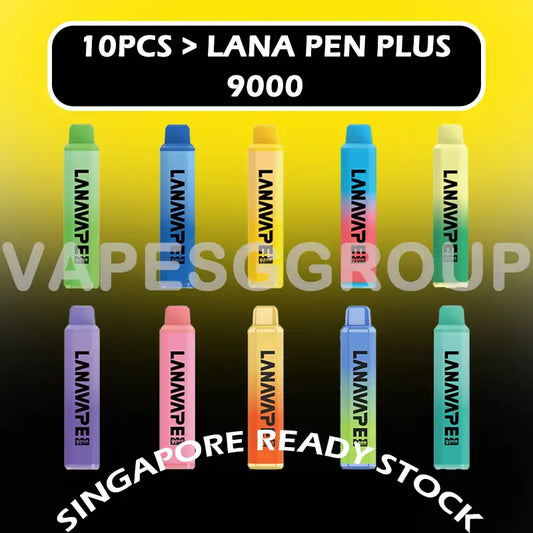 10pcs-LANA-PEN-PLUS-9000-BUNDLE-SINGAPORE-VAPESGGROUP