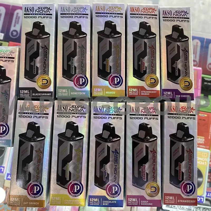 AKSO-SUPA-NOVA-PRO-12000-CARTRIDGE-POD-FLAVOUR-SINGAPORE-VAPESGGROUP-2