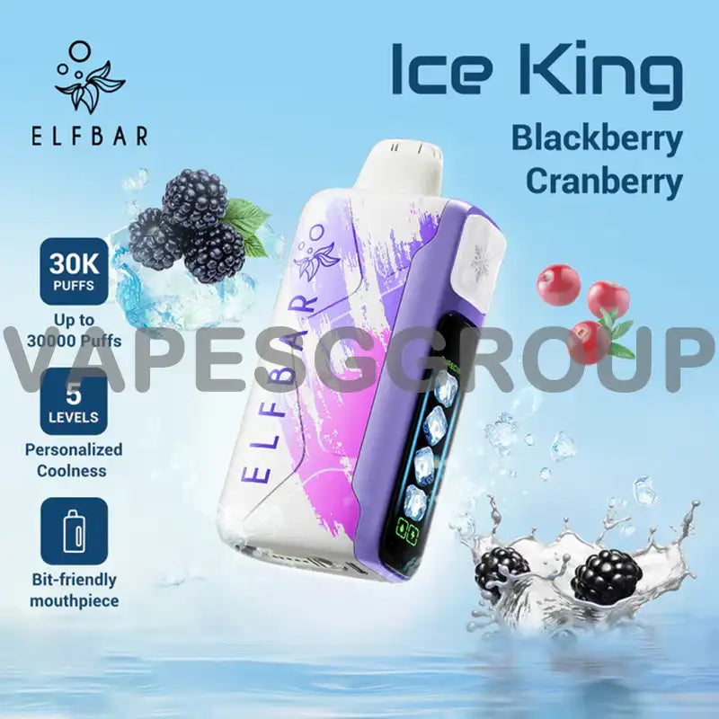 ELFBAR-ICE-KING-30000-DISPOSABLE-BLACKBERRY-CRANBERRY-SINGAPORE-VAPESGGROUP