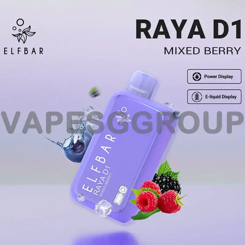 ELFBAR-RAYA-D1-13000-DISPOSABLE-FLAVOUR-MIXED-BERRY-SINGAPORE-VAPESGGROUP