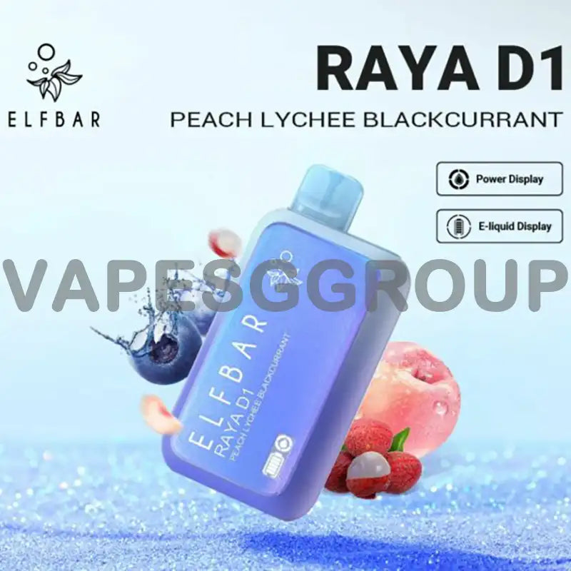 ELFBAR-RAYA-D1-13000-DISPOSABLE-FLAVOUR-PEACH-LYCHEE-BLACKCURRANT-SINGAPORE-VAPESGGROUP