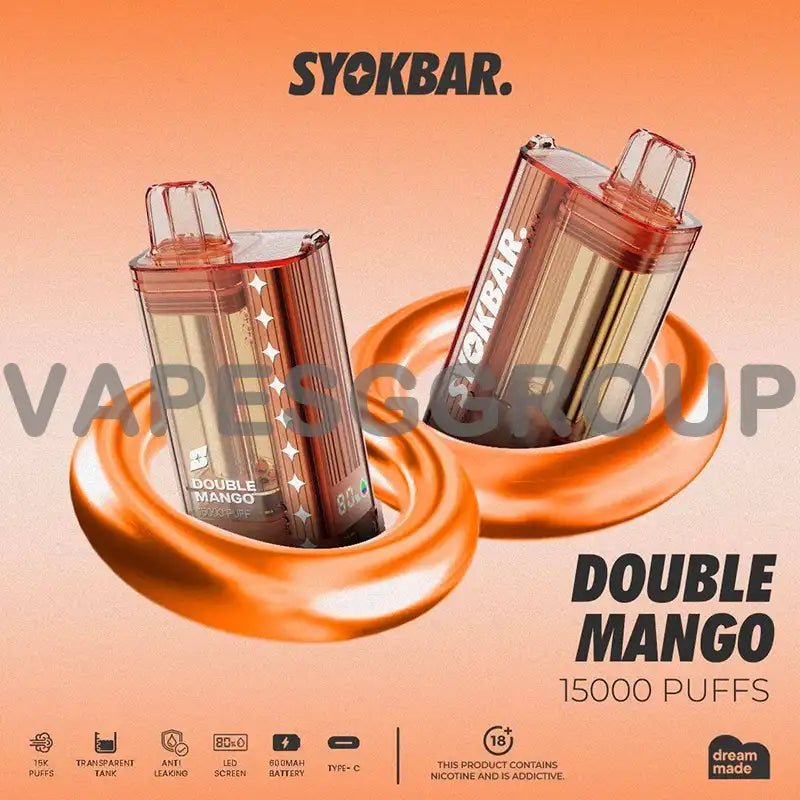 SYOKBAR-15000-DISPOSABLE-double-mango-SINGAPORE-VAPESGGROUP