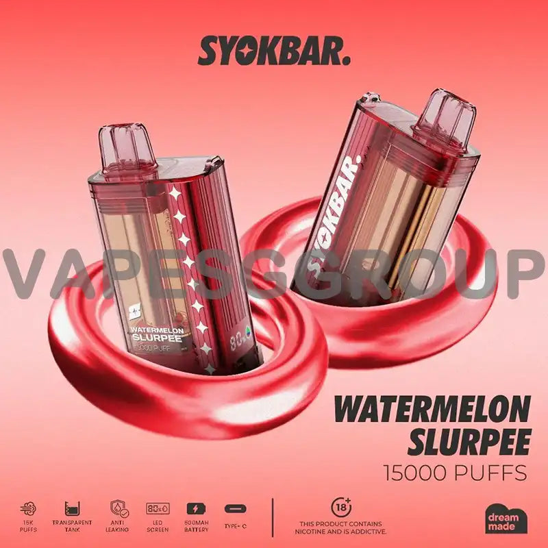 SYOKBAR-15000-DISPOSABLE-watermelon-slurpee-SINGAPORE-VAPESGGROUP
